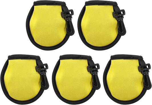PATIKIL Golf Ball Washer Pouch, Portable Golf Balls Cleaner Pocket Bag with Hanging Clip for Golf Exercise