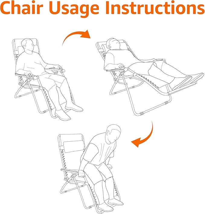 Amazon Basics Zero Gravity Lounge Chair - Image 7