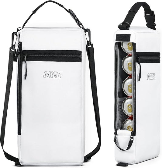 MIER Cooler Backpack Insulated Soft Cooler Bag Portable Leakproof Camping Lunch Backpack for Men and Women Lightweight Thermal Bag for Hiking Shopping Travel