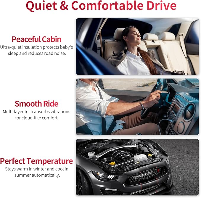 197mil 18sqft Sound Deadening Mat, Heat Shield Automotive Carpet Car Insulation Foam Board Sound Dampening, Aluminum Foil Finish Noise Insulation and Vibration Dampening Material