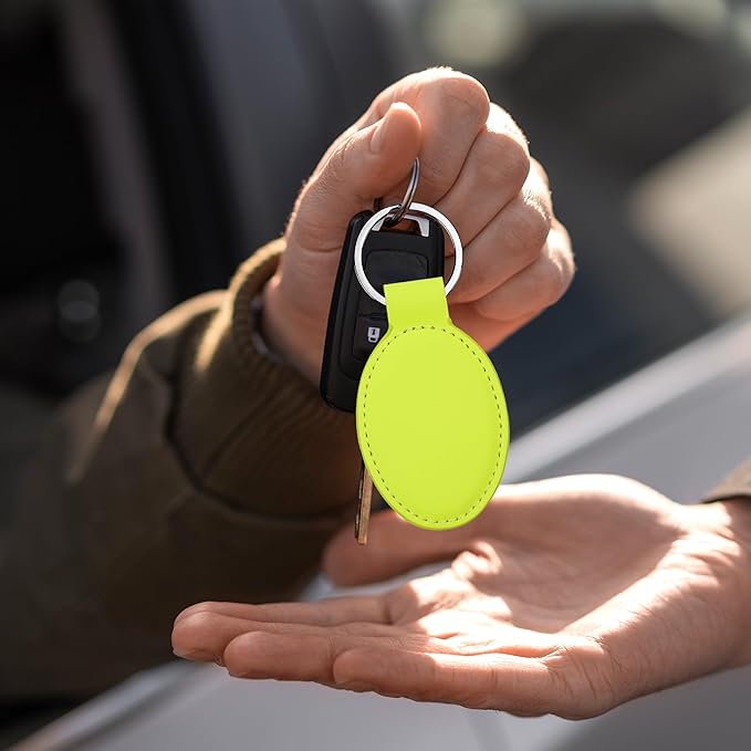 LaserGram Oval Keychain, Disc Golf, Personalized Engraving Included