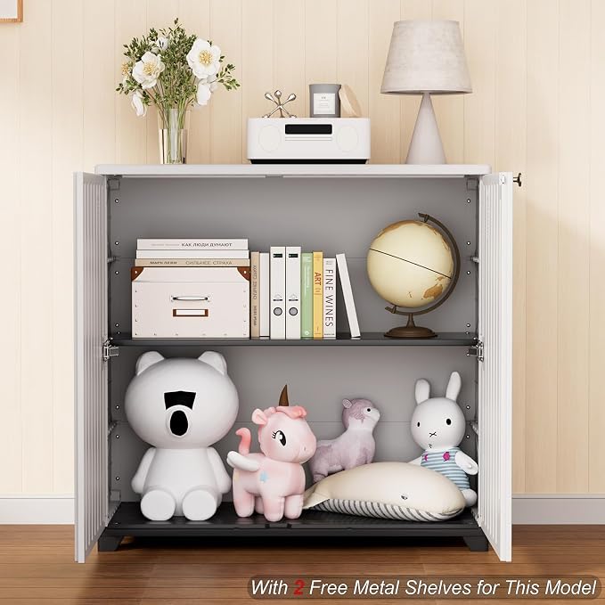 HOMSPARK Indoor/Outdoor Storage Cabinet - Image 5