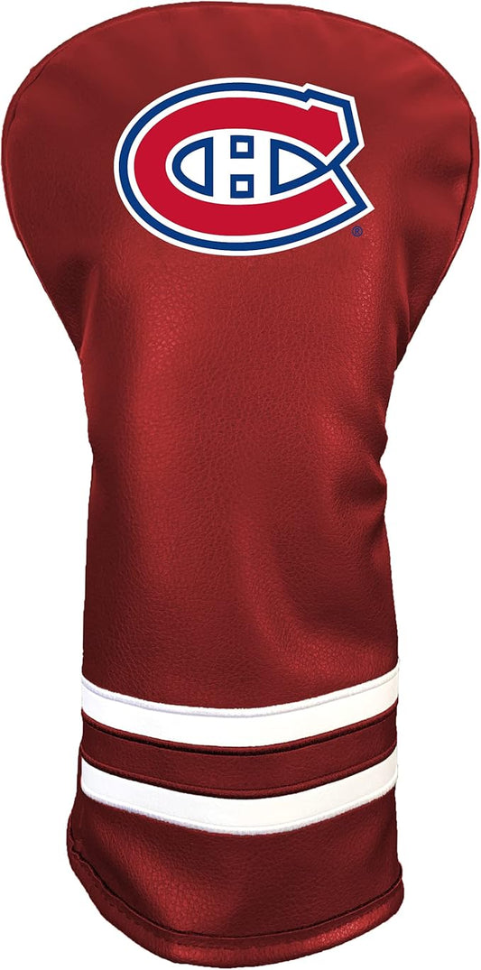 Team Golf NHL Vintage Driver Golf Club Headcover (Printed), Form Fitting Design, Retro Design with Fleece Lining for Extra Club Protection