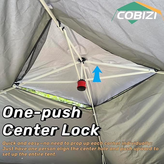 COBIZI 12x12 FT Pop up Gazebo on Clearance Canopy Tent, Carpas para Patio - Image 2