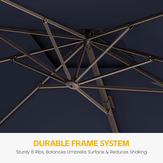 9x12 FT Patio Cantilever Umbrella - Image 4