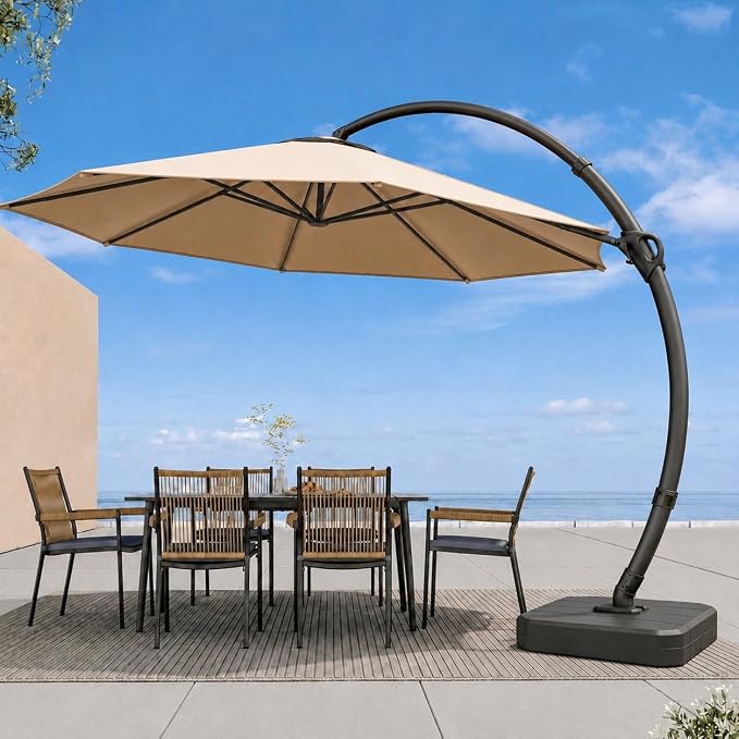 11ft Patio Cantilever Umbrella - Image 4