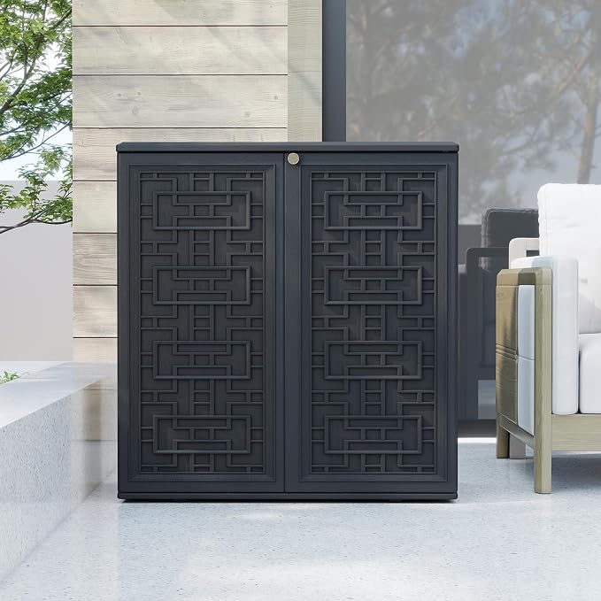 HOMSPARK Indoor/Outdoor Storage Cabinet - Image 7