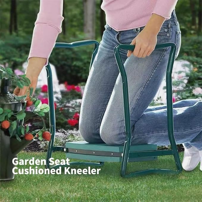 Roixeeds Garden Kneeler and Seat Foldable Gardening Bench Stool - Image 7