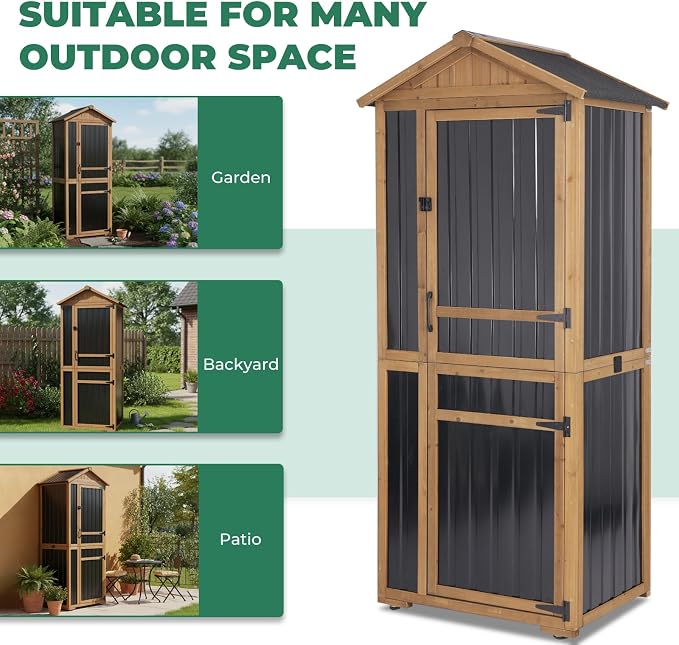 Large Outdoor Storage Cabinet - Image 7