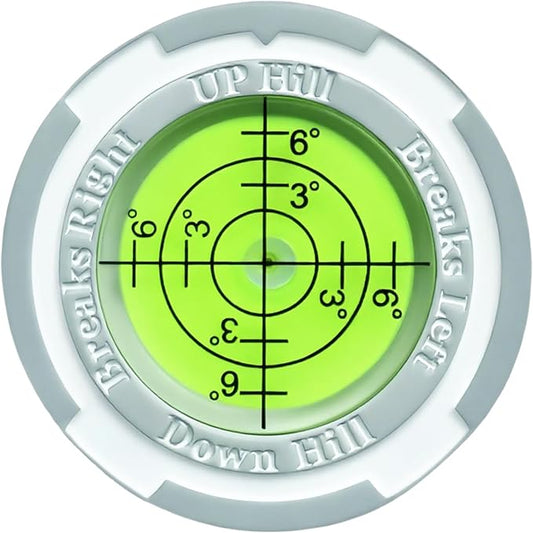 GreenNav Pro-High Precision Golf Green Reader & Golf Ball Marker with Horizontal Bubble Level, Essential Slope & Putt Line Reading Aid, Golf Accessories for Men Women