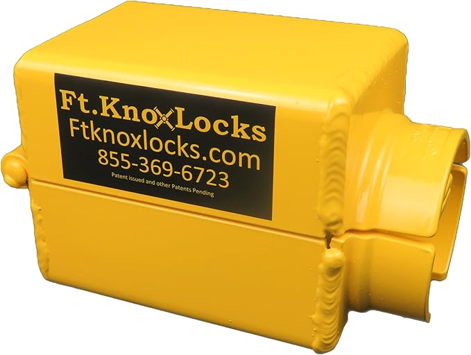 Curt Style Coupler/Hitch Trailer Lock with Cobra Sidewinder Puck Lock
