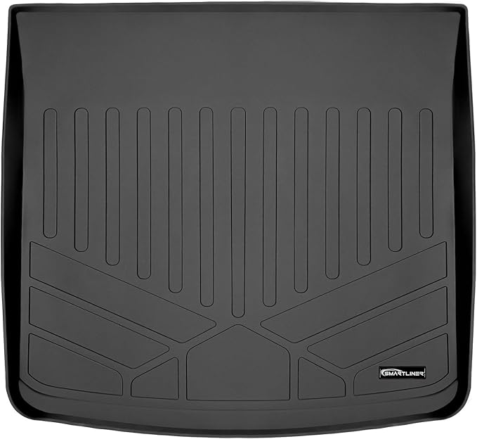 SMARTLINER All Weather Custom Cargo Liner Trunk Floor Mat Compatible with 2016-2018 Lincoln MKX