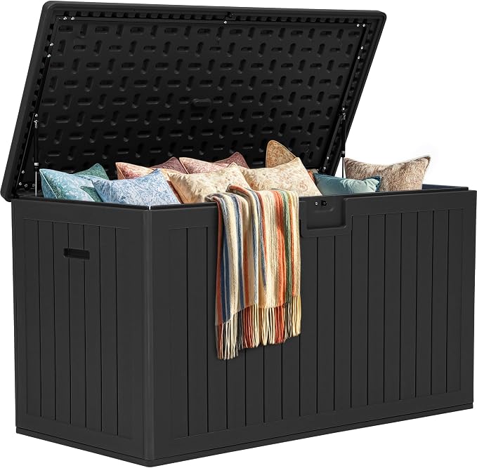 YITAHOME 220 Gallon Double-Wall Deck Box - Image 9