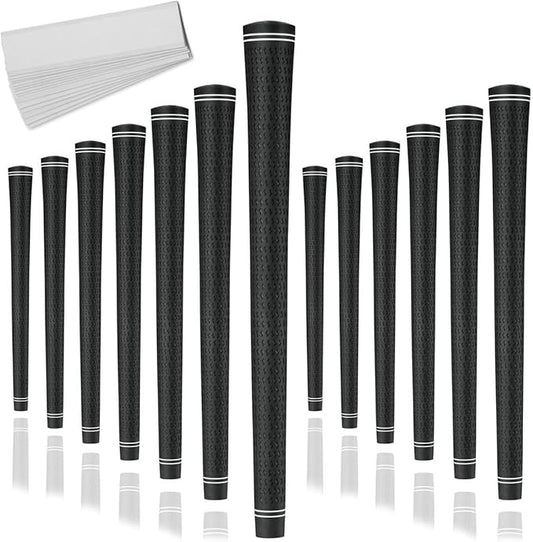 Karma Revolution 360 Golf Grips & Grip Kits, No Alignment Necessary, Easy Installation, Perfect for Adjustable Golf Clubs, Choose Single, 9, 13, 25 Packs or Golf Club Grip Kit
