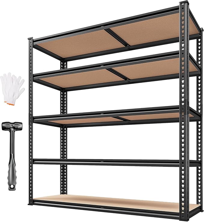 REIBII 40" W Storage Shelves Load 2500Lbs by REIBII