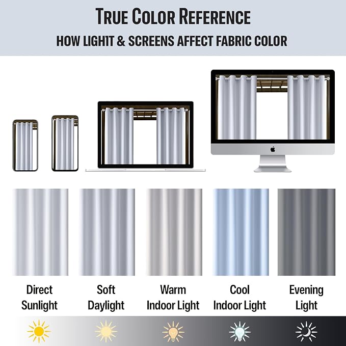 DIVA EN CAMINO DEC Outdoor Patio Curtain Waterproof Darkening Thermal Insulated - Image 6