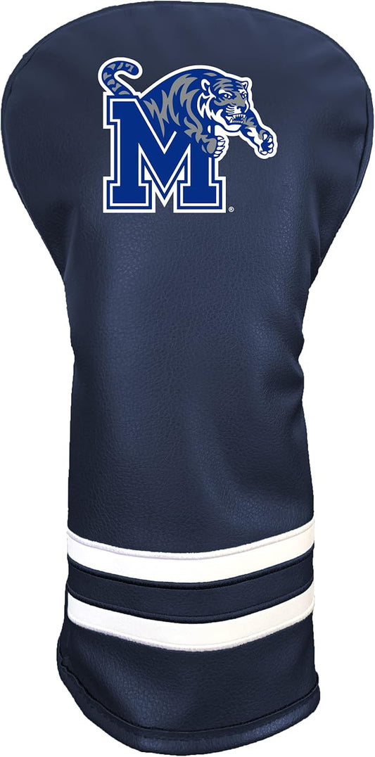 Team Golf NCAA Vintage Driver Golf Club Headcover (Printed), Form Fitting Design, Retro Design with Fleece Lining for Extra Club Protection