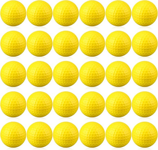 30 Pcs Foam Golf Practice Balls Soft Foam Balls for Golf Practice Realistic Feel and Flight Sport Training
