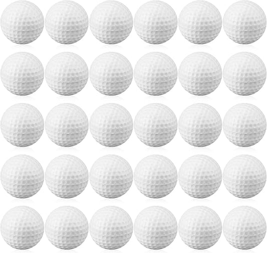 30 Pcs Foam Golf Practice Balls Soft Foam Balls for Golf Practice Realistic Feel and Flight Sport Training