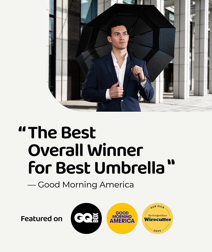 Windproof Travel Umbrella - Image 8