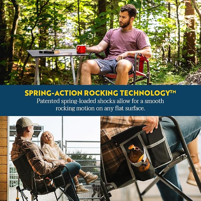GCI Outdoor Freestyle Rocker XL Camping Chair - Image 4