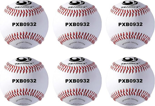 PHINIX Soft Cushioned Baseball Safety Baseball for Indoor and Outdoor Training