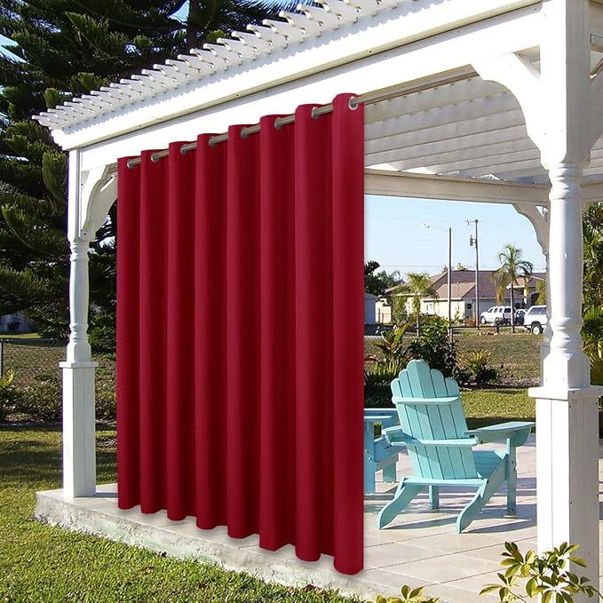 BONZER Wide Outdoor Waterproof Curtains - Image 7