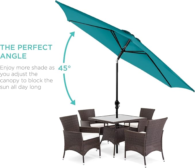 Best Choice Products 10ft Outdoor Patio Umbrella, Outdoor Table Umbrella - Image 2