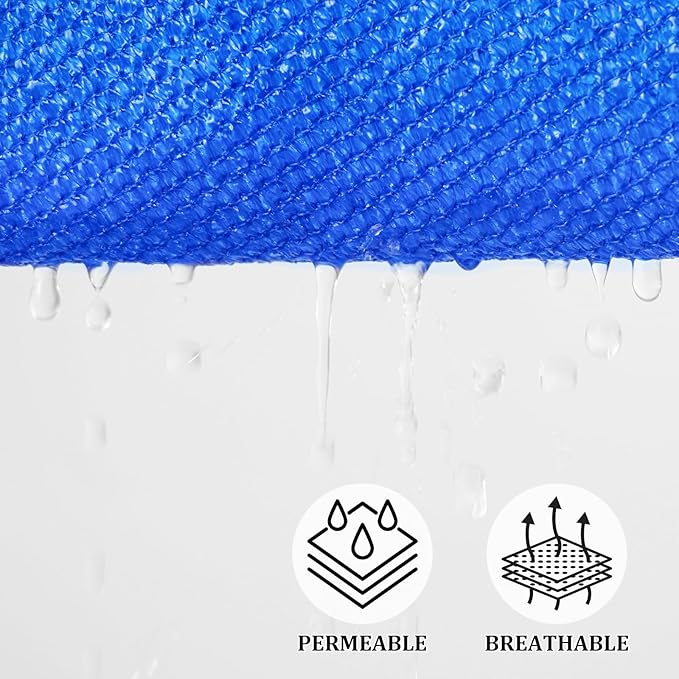 Shade&Beyond Custom Sun Shade Sail 13'x16'x20.6' Triangle Sun Sail Shades Patio - Image 3