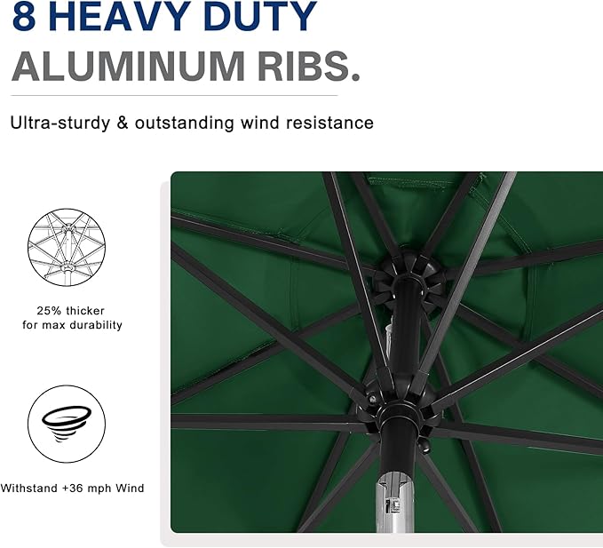 ABCCANOPY Solar Led Patio Umbrella - Image 6