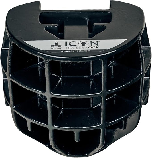 ICON Trailer Lock for 2-5/16 inch couplers | Secures high Value Utility Trailers/Travel Trailers/RV/Boat/Toy Haulers