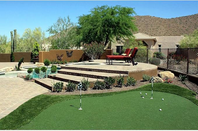 Golf Putting Green - Artificial Grass Turf 3FT X 49FT, Indoor/Outdoor Golf Training Mat, Synthetic Fake Grass for Baseball, Football, Gym Sports