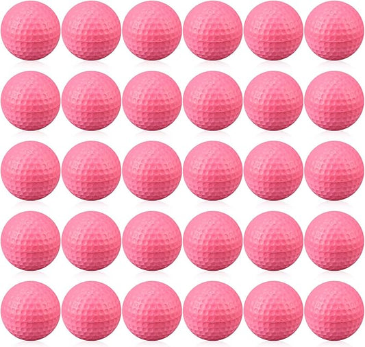 30 Pcs Foam Golf Practice Balls Soft Foam Balls for Golf Practice Realistic Feel and Flight Sport Training