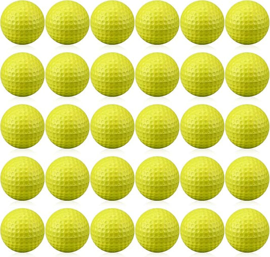 30 Pcs Foam Golf Practice Balls Soft Foam Balls for Golf Practice Realistic Feel and Flight Sport Training