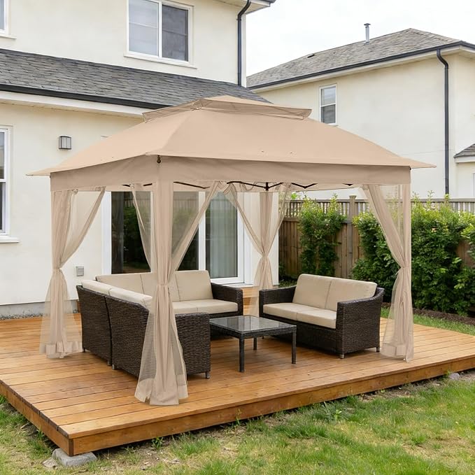 COOS BAY 11x11 Pop Up Gazebo by COOSBAY