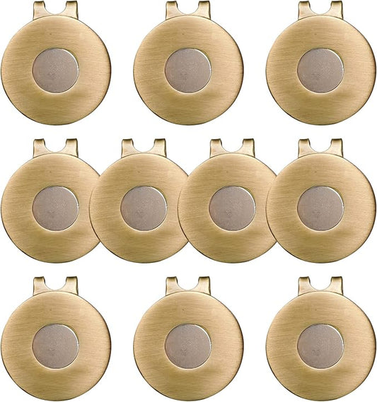 Magnetic Golf Hat Clips Ball Marker Holder for Golf Gloves Hats Bags Caps Visor Belt