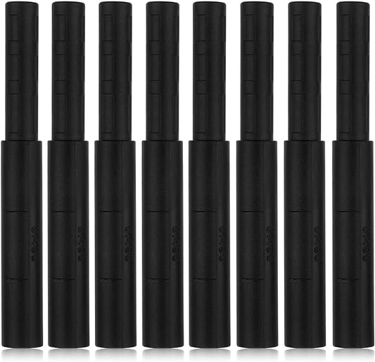 8pcs Golf Club Shaft Extension Golf Stick Extender Golfs Putter Extension Rod for Wood Putter Shaft Club Extensions for Golfs Clubs Shafts (Black)