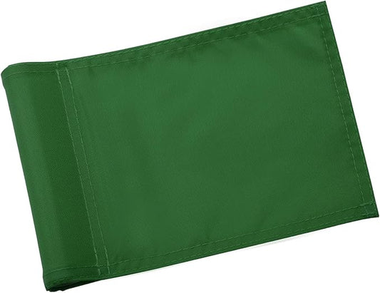 KINGTOP Solid Golf Flag All 8x6 Inch - 420D Nylon, Tube Inserted - Mini Putting Green Flags for Backyard Practice
