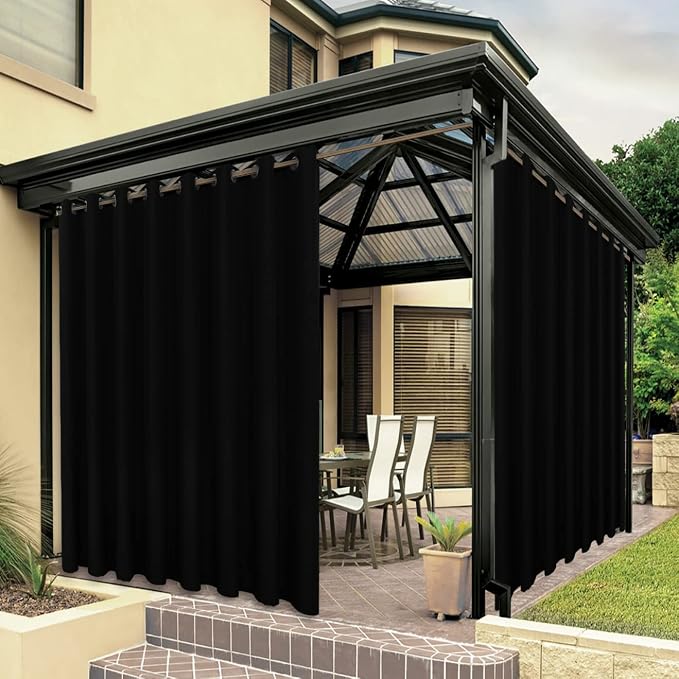 BONZER Waterproof Outdoor Curtains by Bonzer