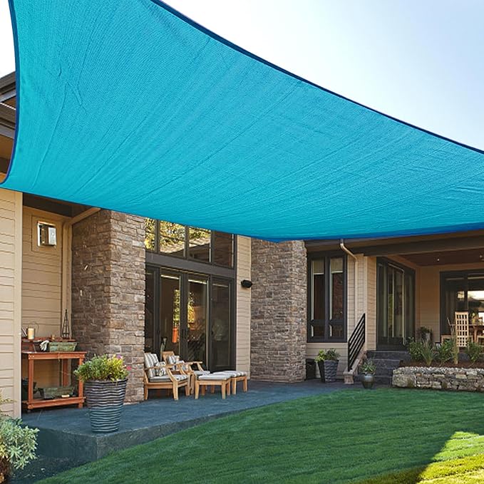 LOVE STORY Custom Size 10' x 18' Sun Shade Sail by LOVESTORY