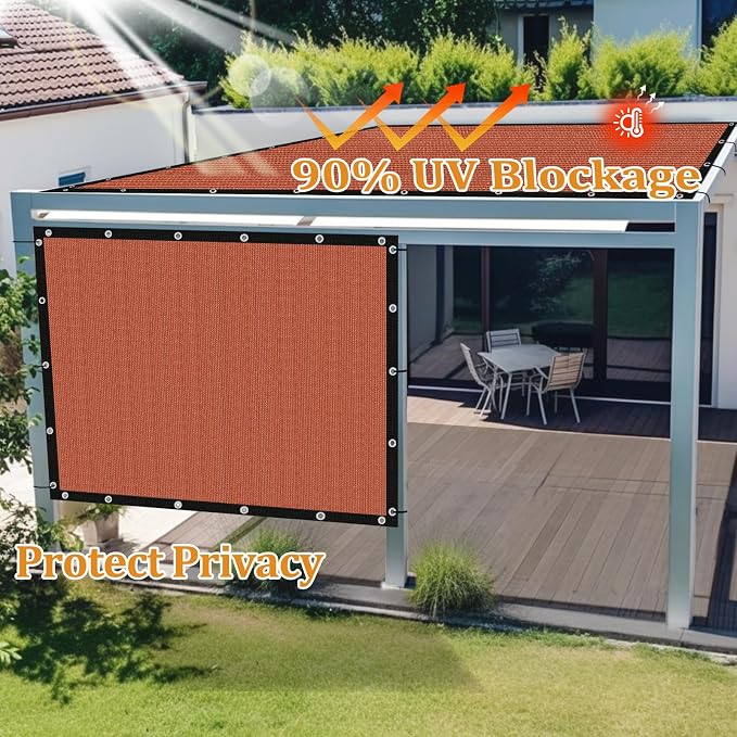 Shade&Beyond Customized Size 7' X 18' Shade Cloth - Image 5