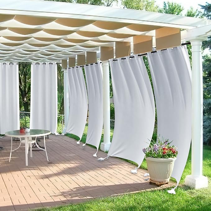 RYB HOME Windproof Outdoor Curtains - Image 5
