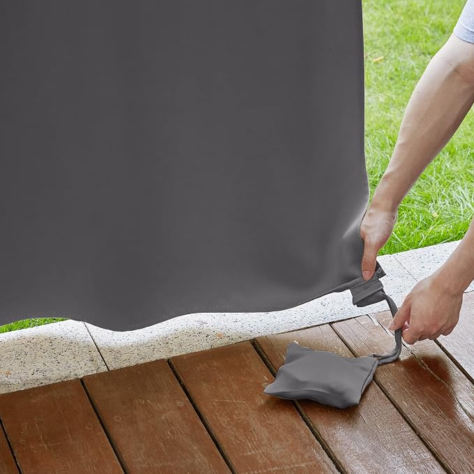 RYB HOME Windproof Outdoor Curtains - Image 4