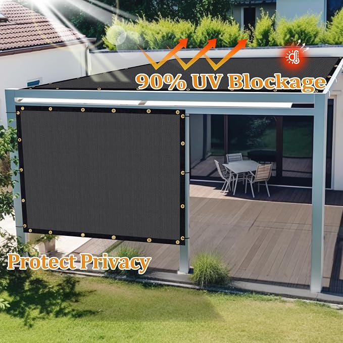 Shade&Beyond Customized Size 14' X 19' Shade Cloth - Image 5