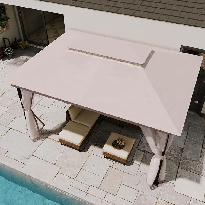 10' X 13' Waterproof Patio Gazebo - Image 3
