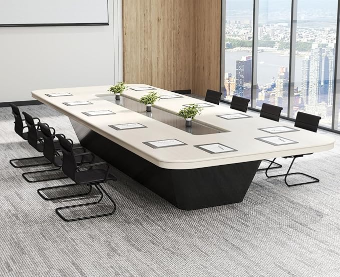 CIMOTA Waiting Room Chairs Leather Office Guest Chair Mid Back Reception Chairs with Sled Base for Meeting/Patient/Conference Room, Retro Black Set of 8