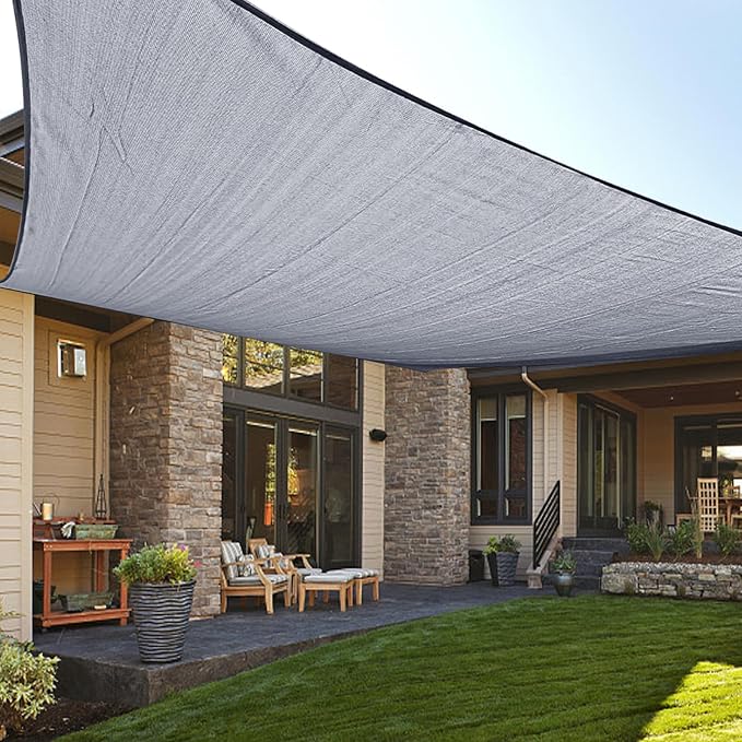 LOVE STORY Custom Size 10' x 24' Sun Shade Sail by LOVESTORY