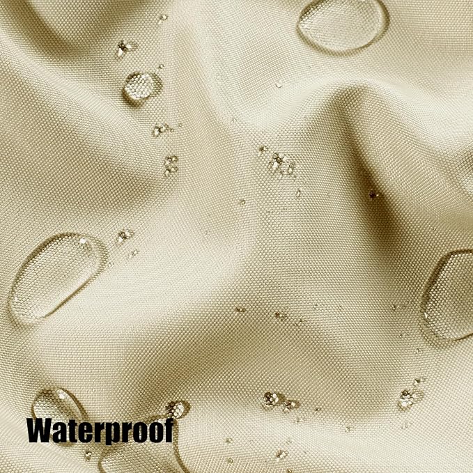 BONZER Outdoor Curtains for Patio Waterproof Thick | Privacy Grommet Light - Image 2