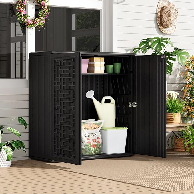 HOMSPARK Indoor/Outdoor Storage Cabinet - Image 2