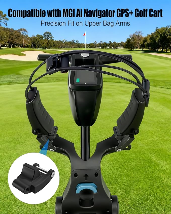Golf Bag Accessories Compatible with MGI Ai Navigator GPS+, Anti-Twist Stabilizer to Prevent Bag Rotation and Enhance Stability